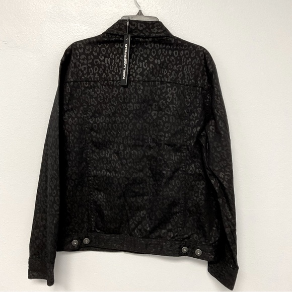 NWT Karl Lagerfeld Jean Jacket - Picture 3 of 3